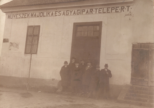 Majolikatelep vezetősége