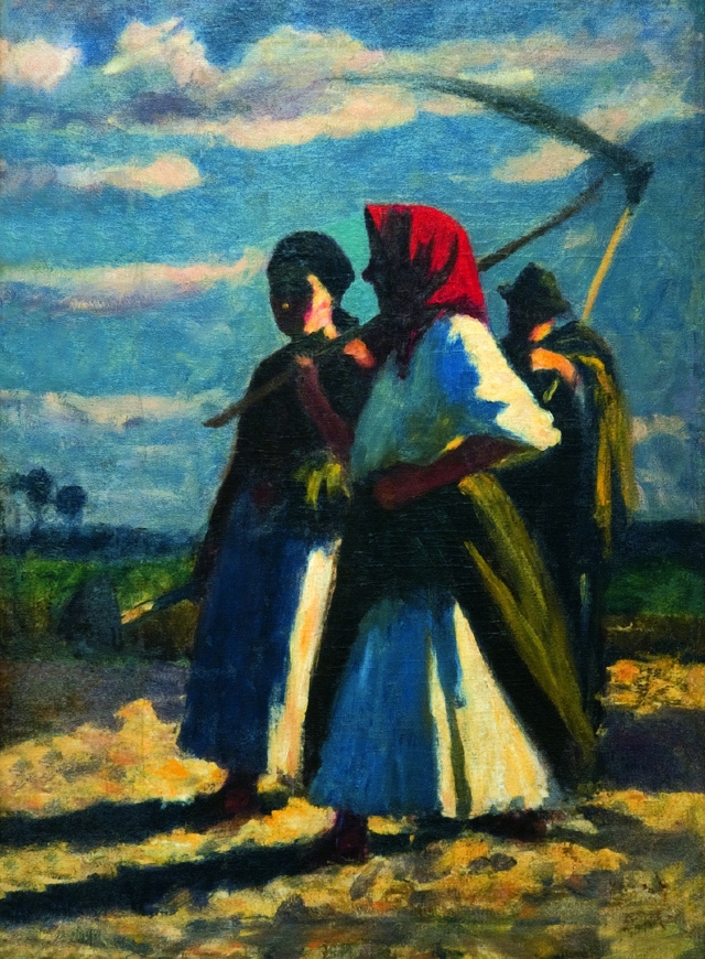 Koszta József: Mezei munkások