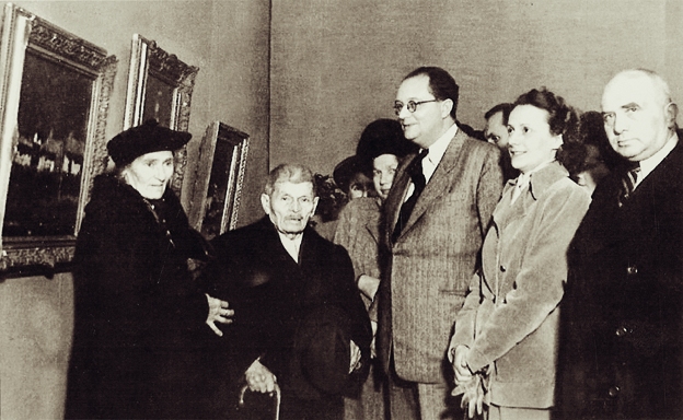 Koszta gyűjteményes kiállítás megnyitó, 1948
