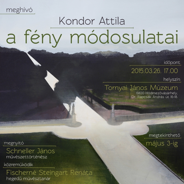 Kondor Attila meghívó
