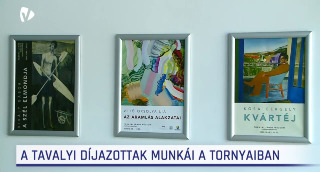 A tavalyi díjazottak munkái a Tornyaiban
